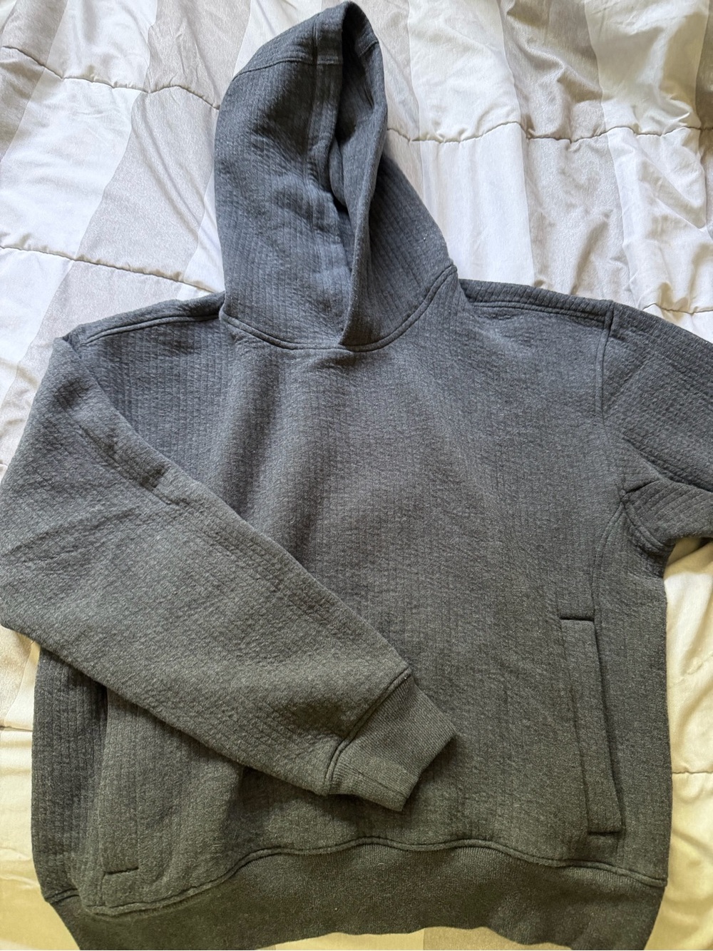 Abercrombie YPB Classic Dark Gray detailed Hoodie